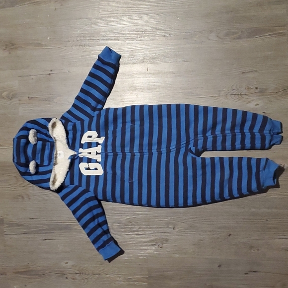 Gap | Toddler Bunting Suit | 18-24 Months | Blue - Picture 1 of 4
